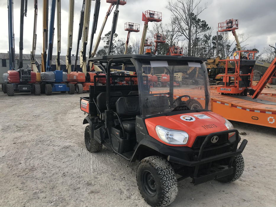 Kubota RTV-X1140W-H Canopy, 4-Seater, Diesel, Windshield Acrylic Clear, Strobe Light, Backup Alarm