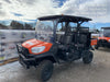 2022 Kubota RTV-X1140W-H Plastic Canopy, Windshield Acrylic Clear, LED Strobe Light, Wire Harness Kit, Back up Alarm