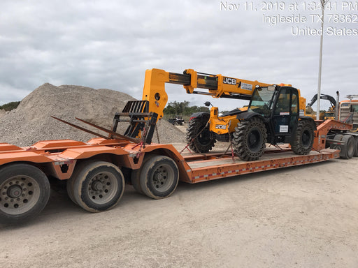 2019 JCB 509-42 JCB 509-42 Enclosed Cab, 74 HP, Solid Tires, Worklights, Beacon, Aux Hydraulics, Lifting Eye