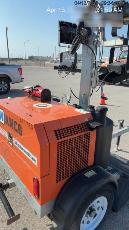 2024 Wanco WLTT-4MM4K Diesel, Deep Sea Controller, Shore Power Plug, Auto Start, (4) 350W LED Floodlights, 4kW Generator, 60 Gal Fuel Tank, 2" Ball, T3