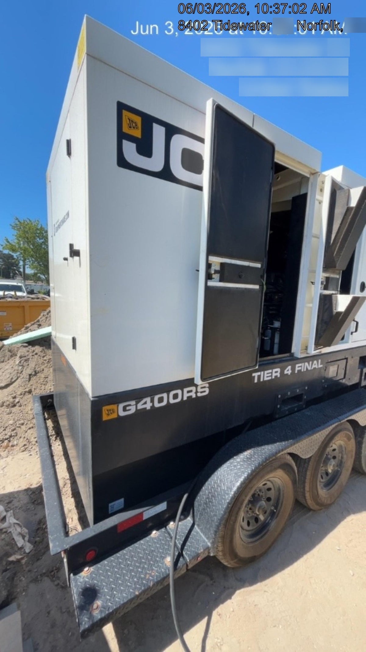 2022 JCB G400RST4F