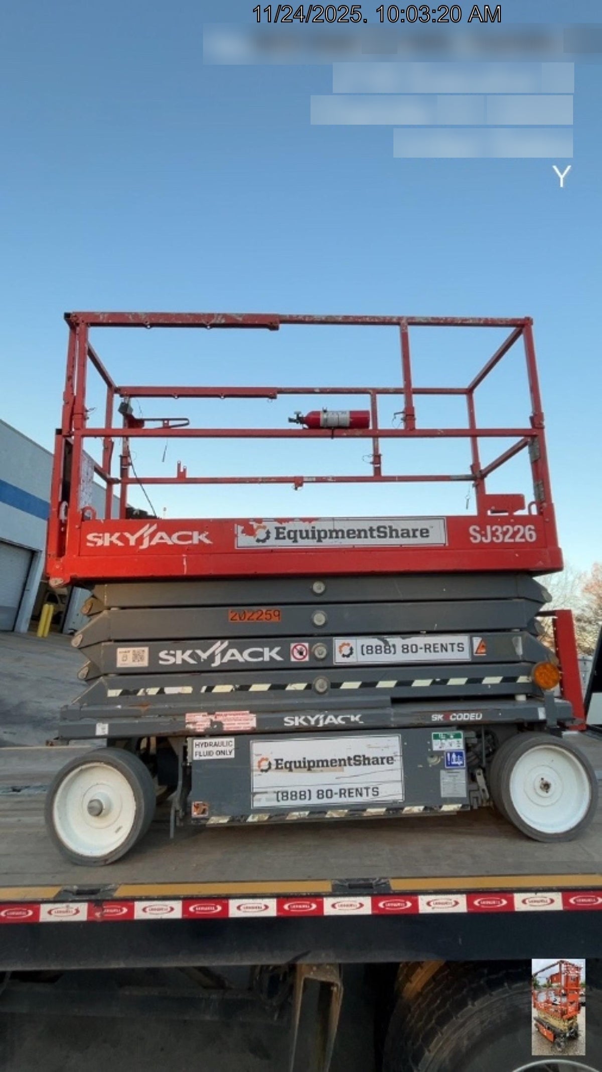 2022 SKYJACK SJ3226