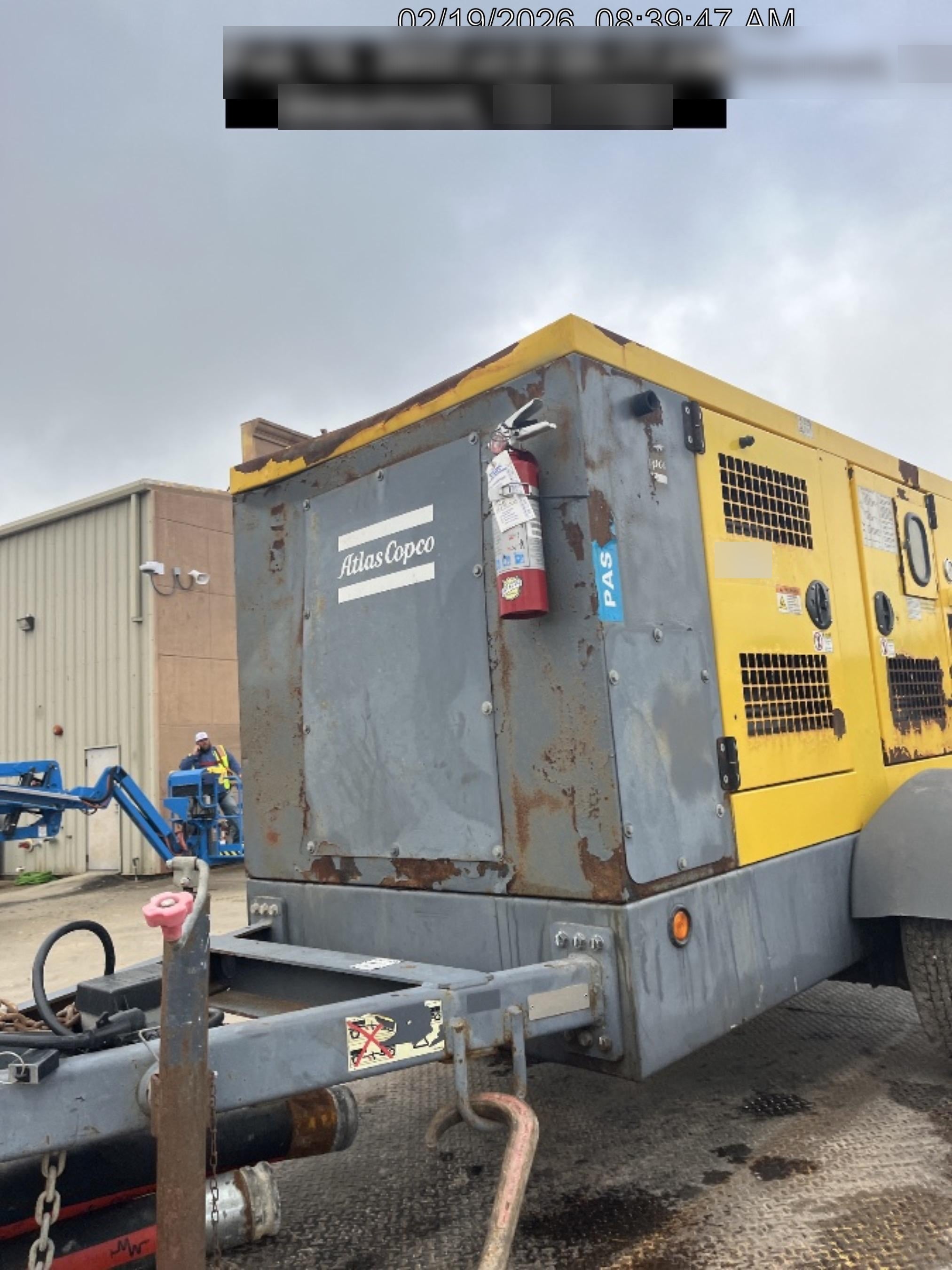 2020 ATLAS COPCO PAS 100 HF CS Enclosed