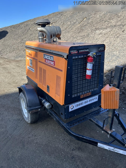 2021 Lincoln Electric Vantage 549X Ready Pak 3, ORANGE (includes trailer, cable rack, fender light kit)