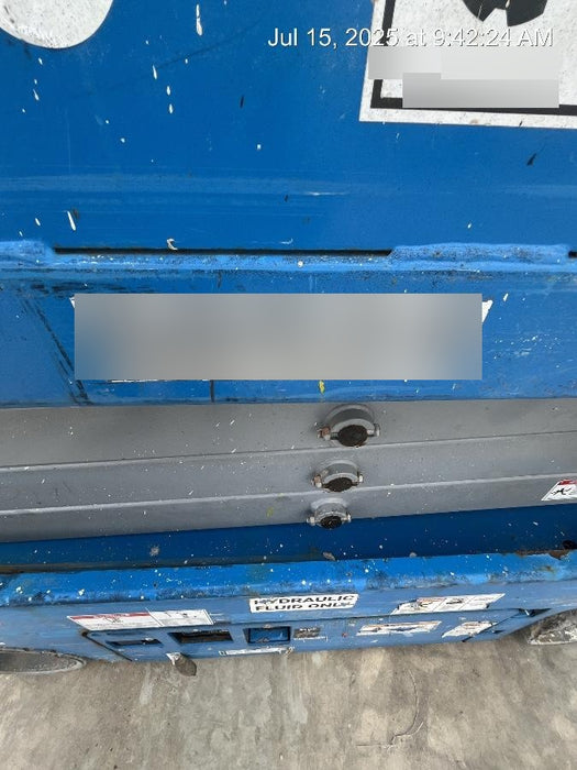 2019 Genie GS-1930 Fixed Rails with Chain Entry