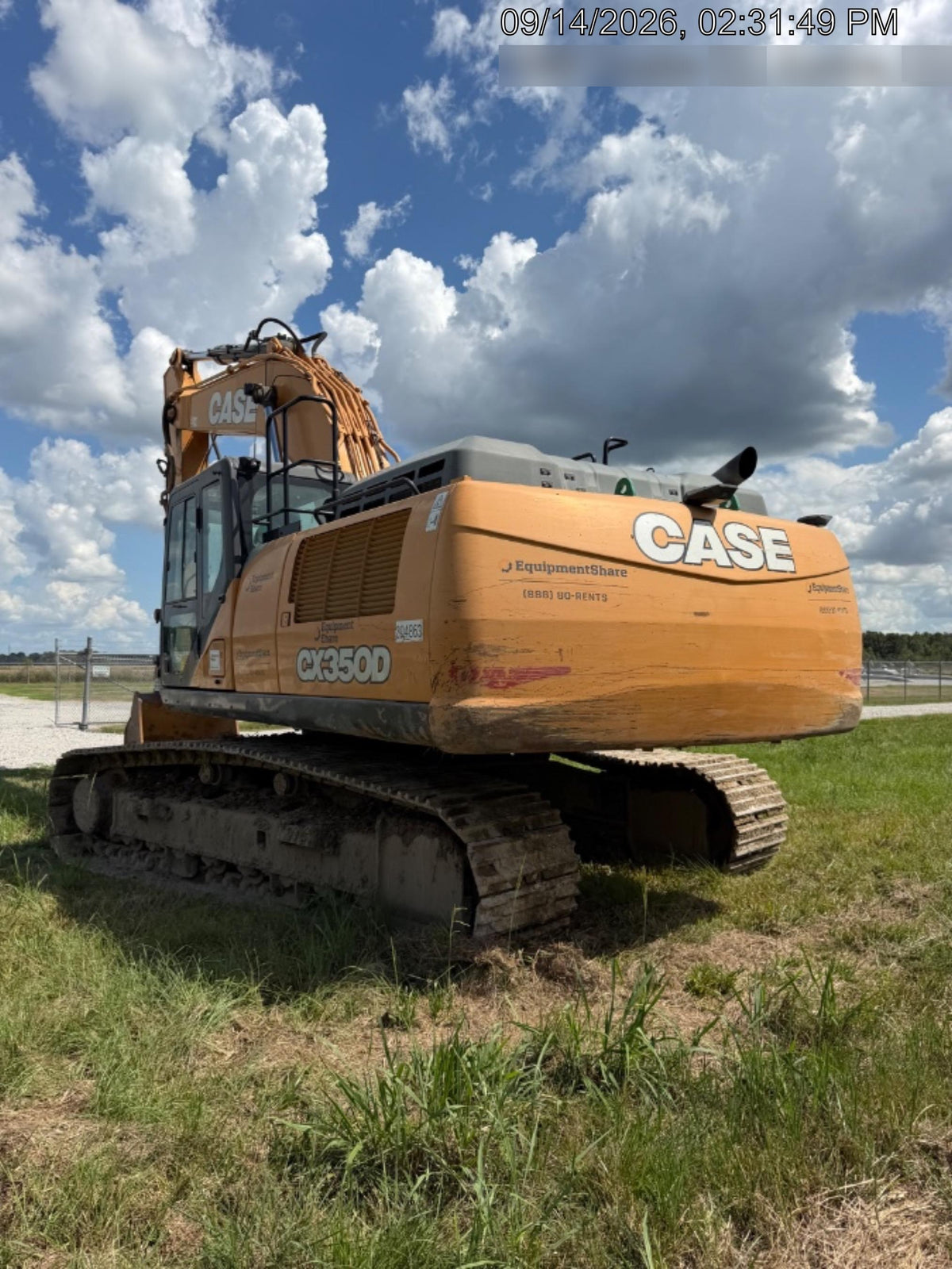2022 CASE CX350D