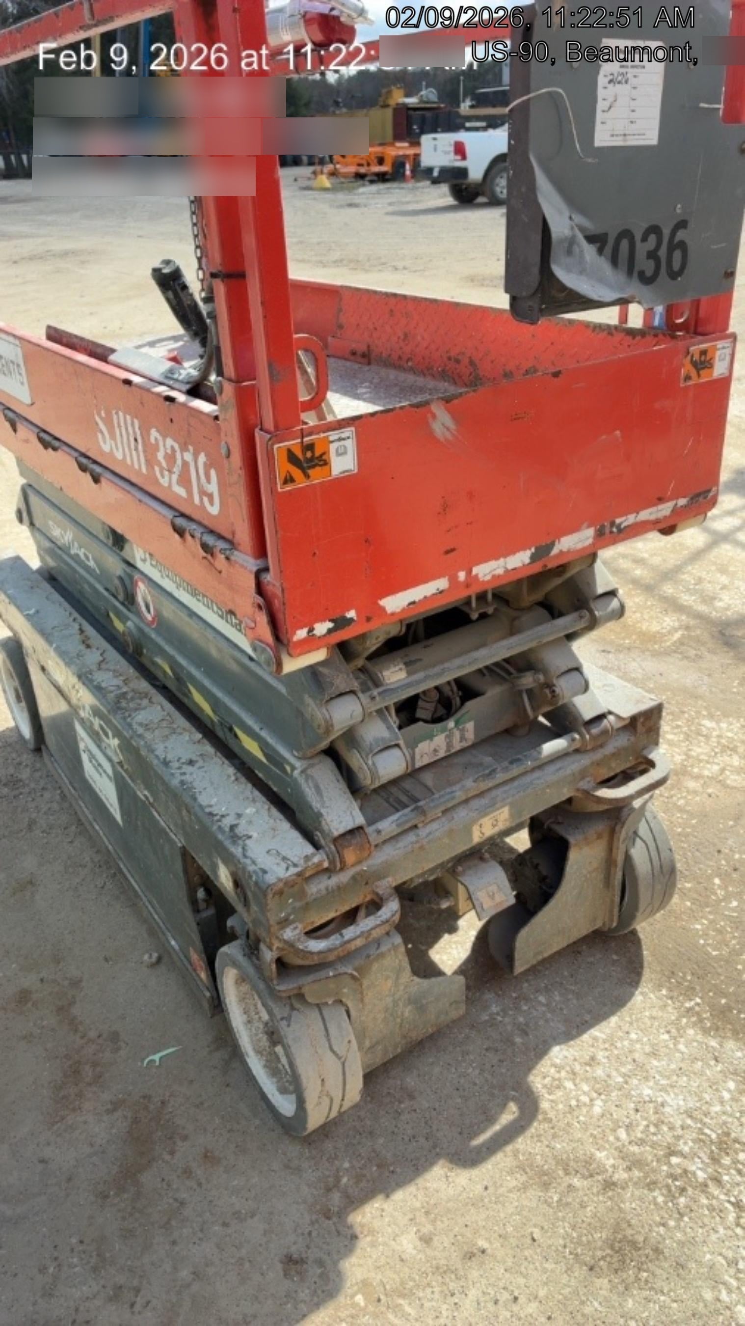 2019 Skyjack SJIII-3219 Standard Options