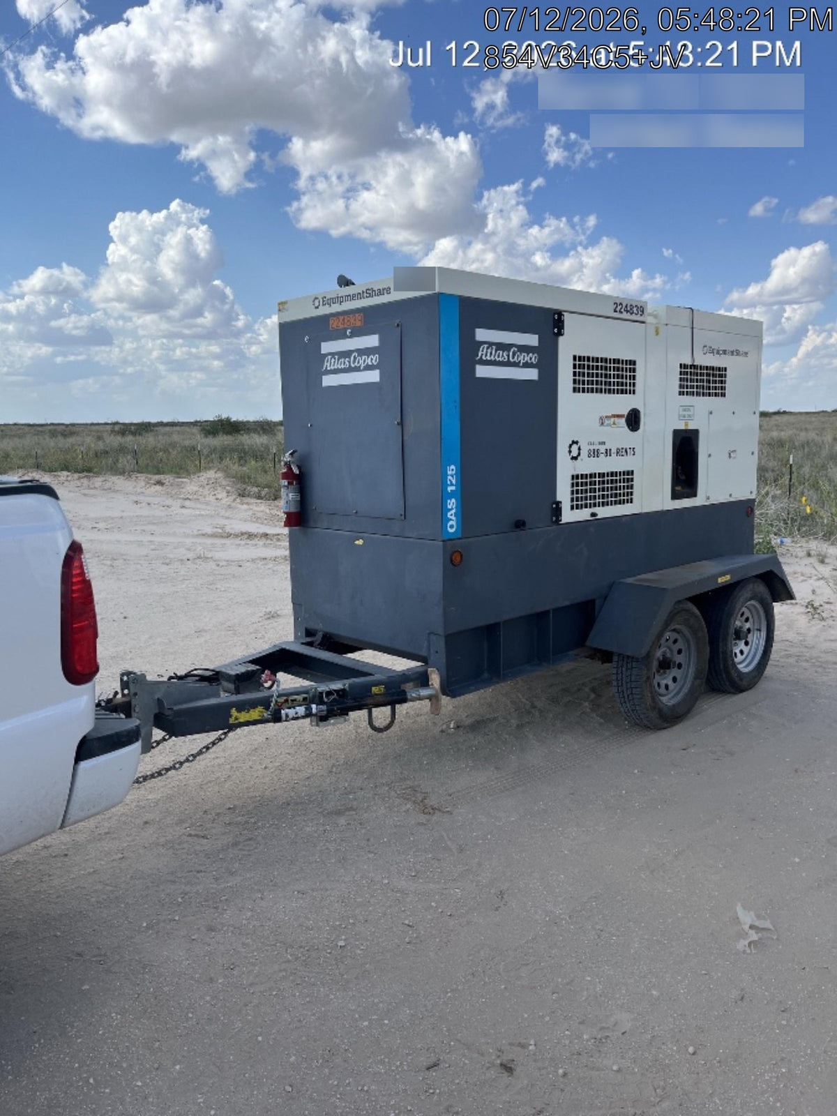 2022 ATLAS COPCO QAS 125