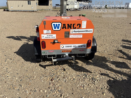 2024 Wanco WLTT-4MM4K Diesel, Deep Sea Controller, Shore Power Plug, Auto Start, (4) 350W LED Floodlights, 4kW Generator, 60 Gal Fuel Tank, 2" Ball, T3