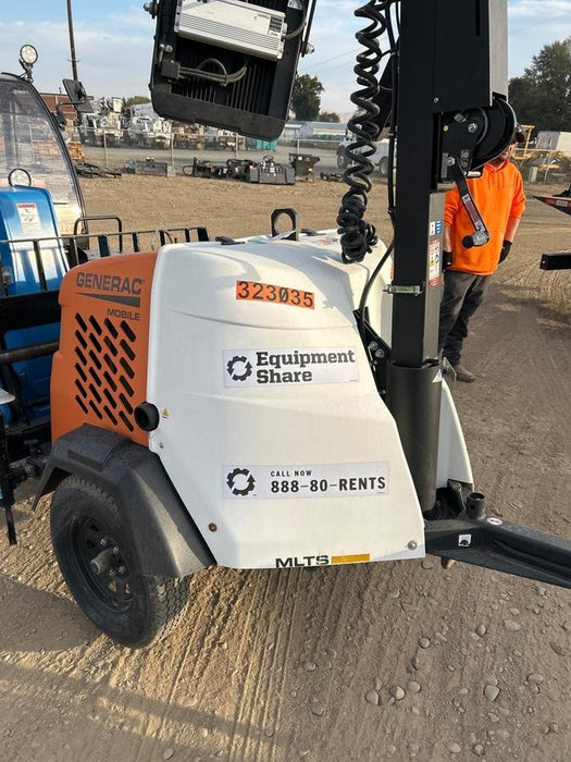 2023 Generac MLT2 Diesel, Flex Switch 120V Input, Powerzone Controller, (4) 320W LED Lights, 4kW Generator, 39.9 Gal Fuel Tank, 2" Ball, T3