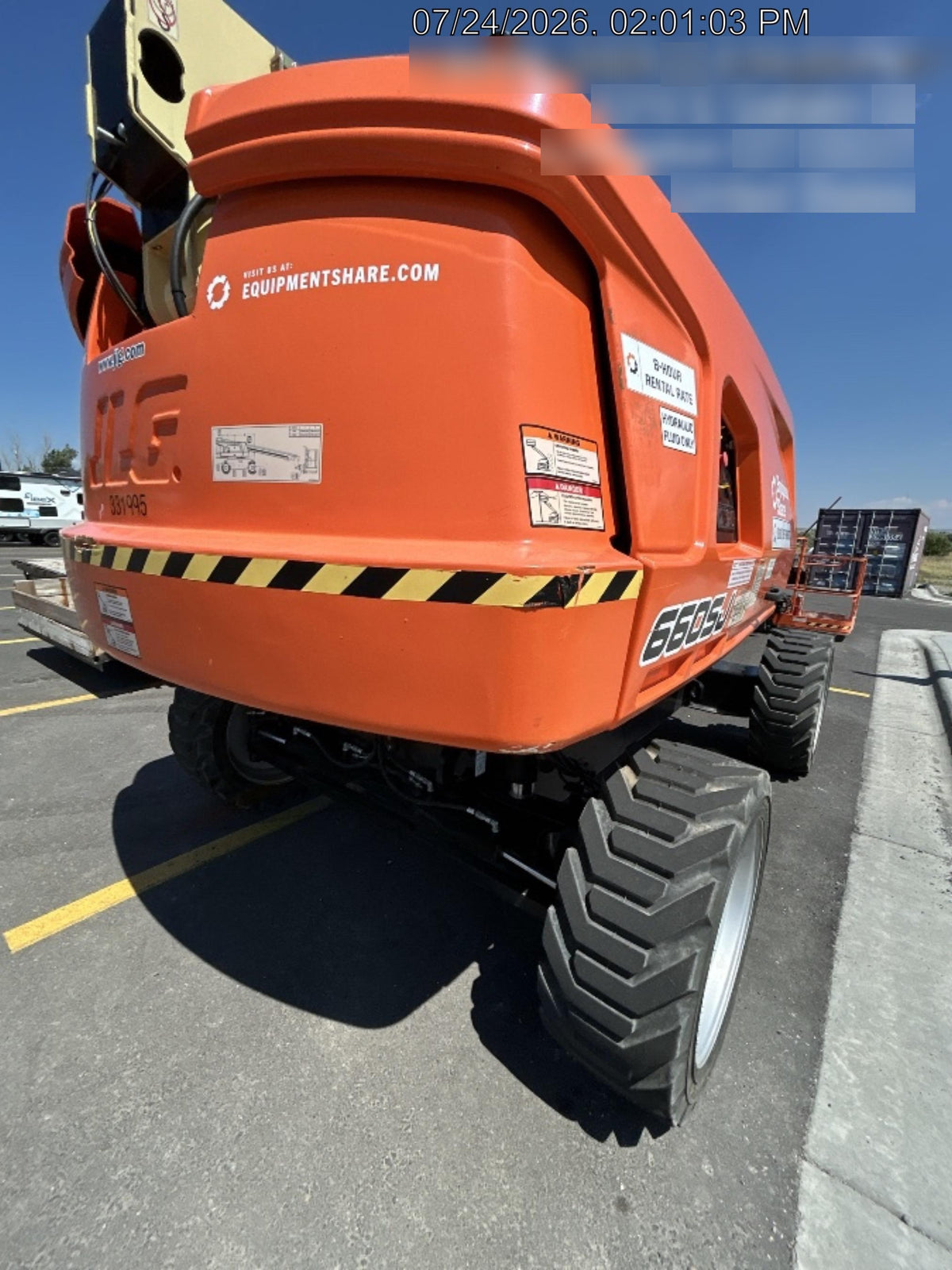 2023 JLG 660SJ