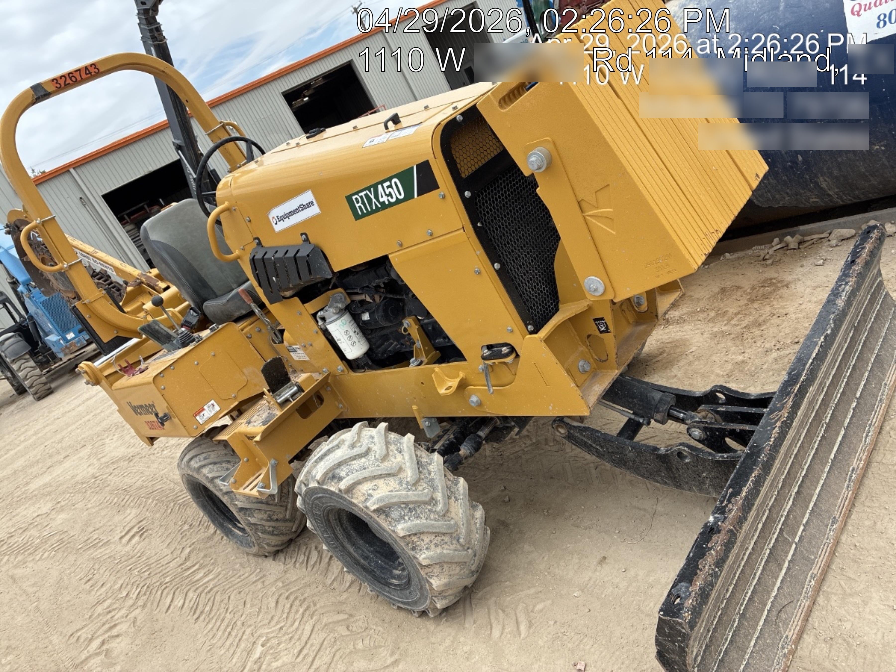 2023 VERMEER RTX450
