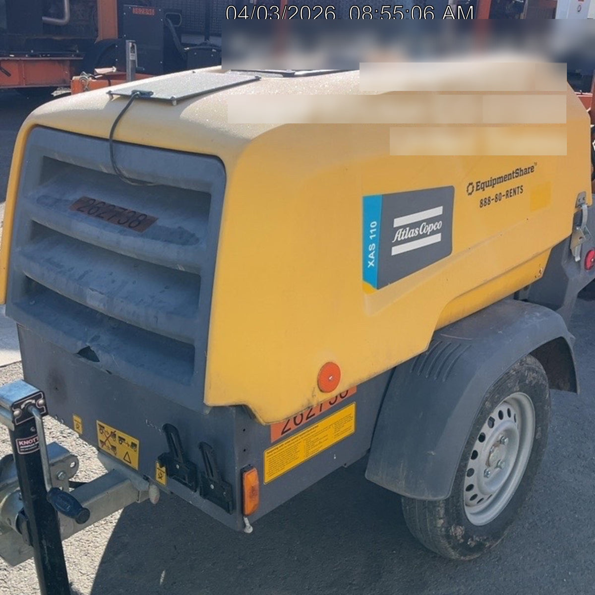 2022 ATLAS COPCO XAS 110