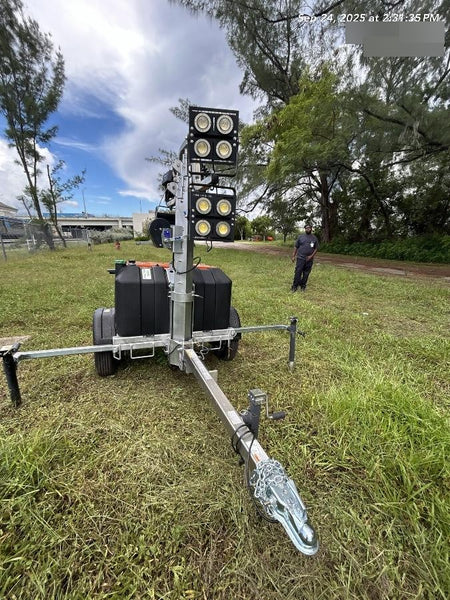 2023 Wanco WLTT-4MM4K Diesel, Deep Sea Controller, Shore Power Plug, Auto Start, (4) 350W LED Floodlights, 4kW Generator, 60 Gal Fuel Tank, 2" Ball, T3