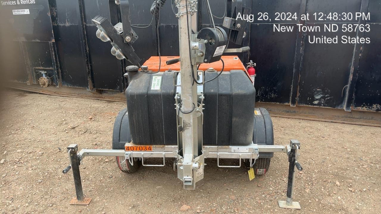 2024 Wanco WLTT-4MM4K Diesel, Deep Sea Controller, Shore Power Plug, Auto Start, (4) 350W LED Floodlights, 4kW Generator, 60 Gal Fuel Tank, 2" Ball, T3