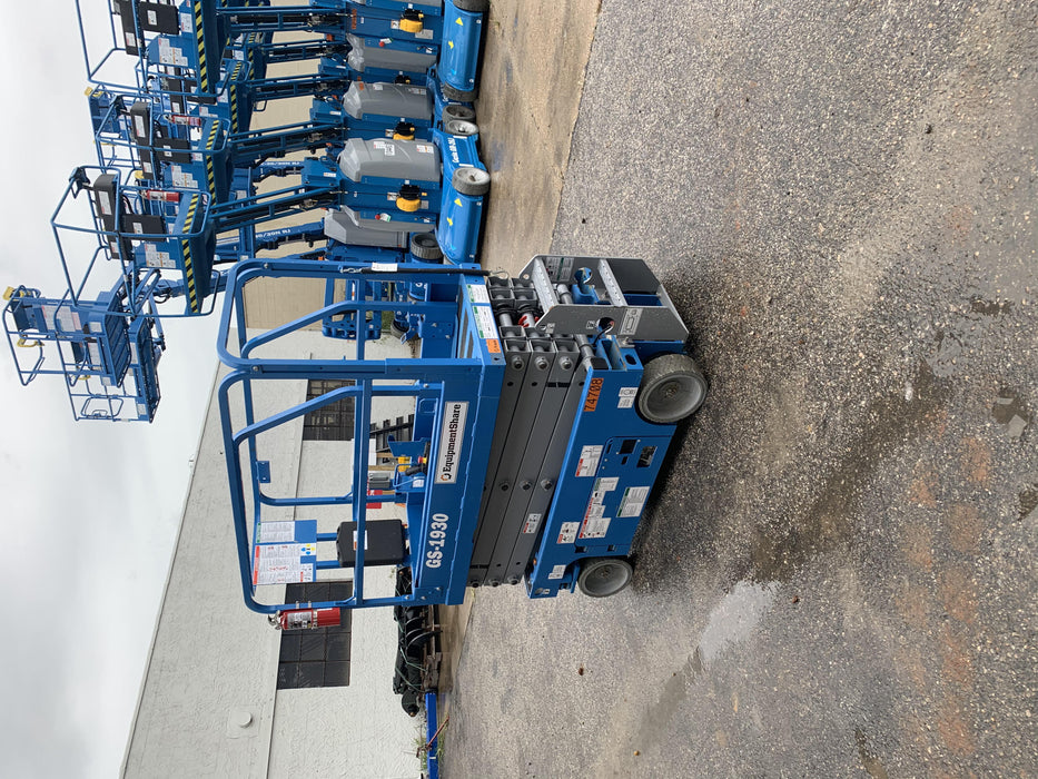 2020 Genie GS-1930 Fixed rails with chain entry gate - Pre A92.20