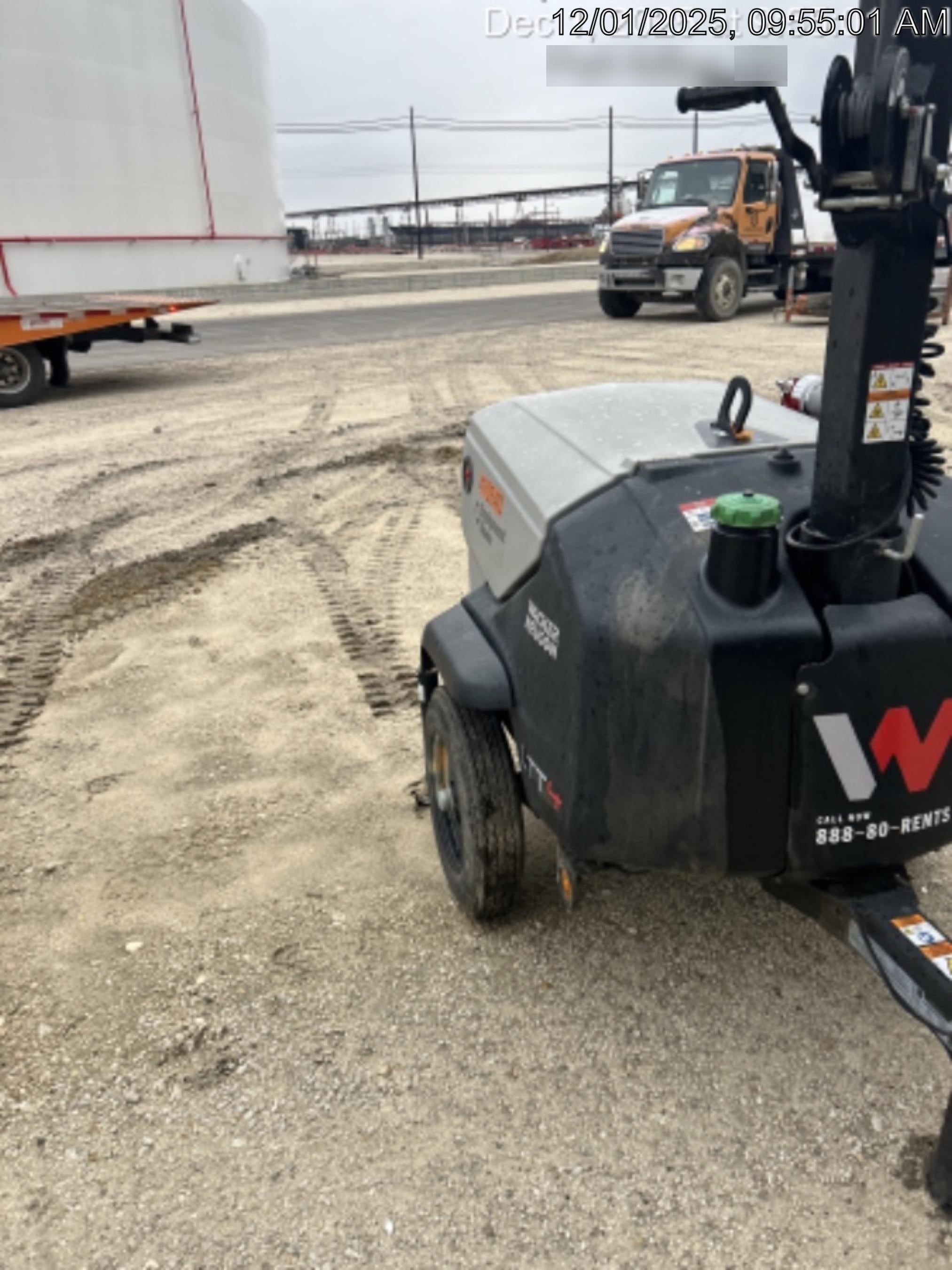 2024 Wacker Neuson LTT4 Diesel, Kohler KDW702, Deep Sea Controller, Auto Start, LED 320W, Bypass Outlet, T3