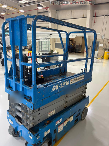 2019 Genie GS-1930 Fixed Rails with Chain Entry