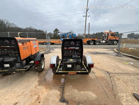 2022 Lincoln Electric LE400 Kubota V1505, Trlr, Cable Rack, Light Kit, ES Decals, T3
