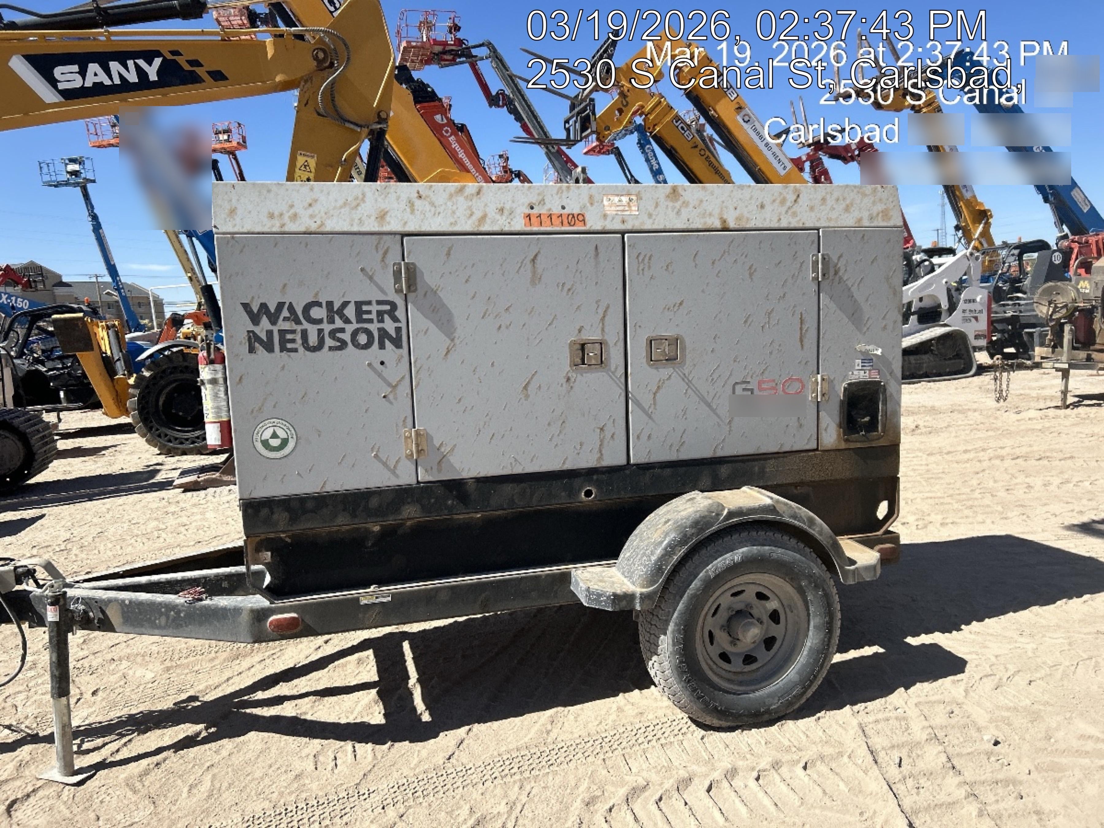 2020 WACKER NEUSON G50