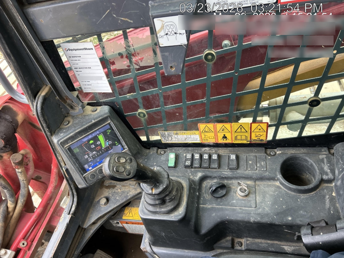 2020 Takeuchi TL12R2-CR Cab/Heat/Air, 111hp, Hydraulic QC