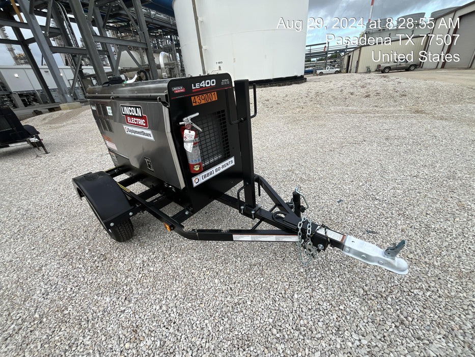 2024 Lincoln Electric LE400 Kubota V1505, Trlr, Cable Rack, Light Kit, ES Decals, T3