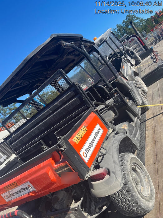 2021 Kubota RTV-X1140W-H Plastic Canopy, Windshield Acrylic Clear, LED Strobe Light, Wire Harness Kit, Back up Alarm