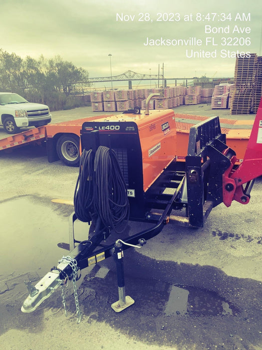 2022 Lincoln Electric LE400 Kubota V1505, Trlr, Cable Rack, Light Kit, ES Decals, T3