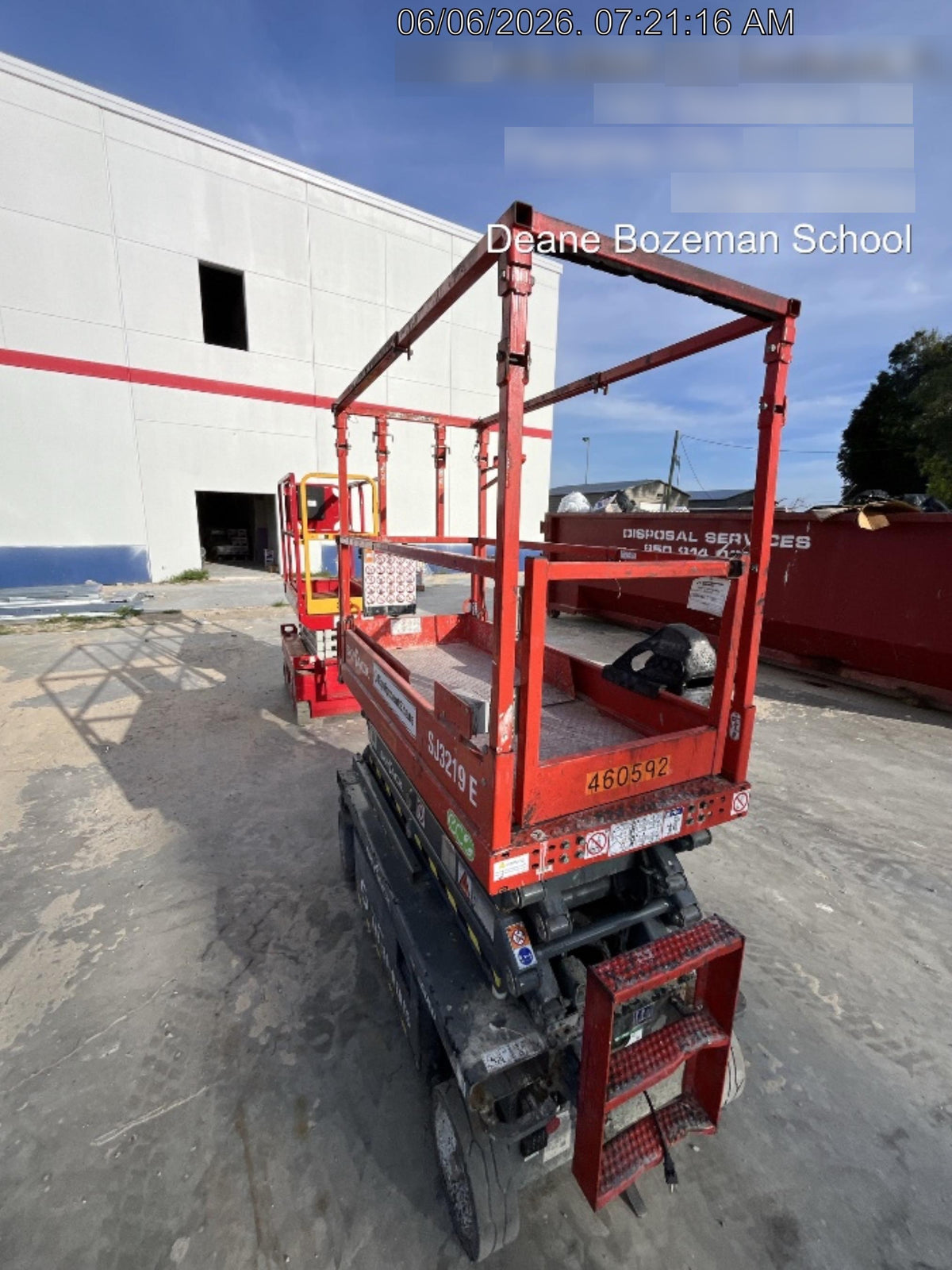2024 Skyjack SJ3219 Electric Drive, Sld NM Tires, DBcns, RFRails, Power to Platform, T3 + Access Control