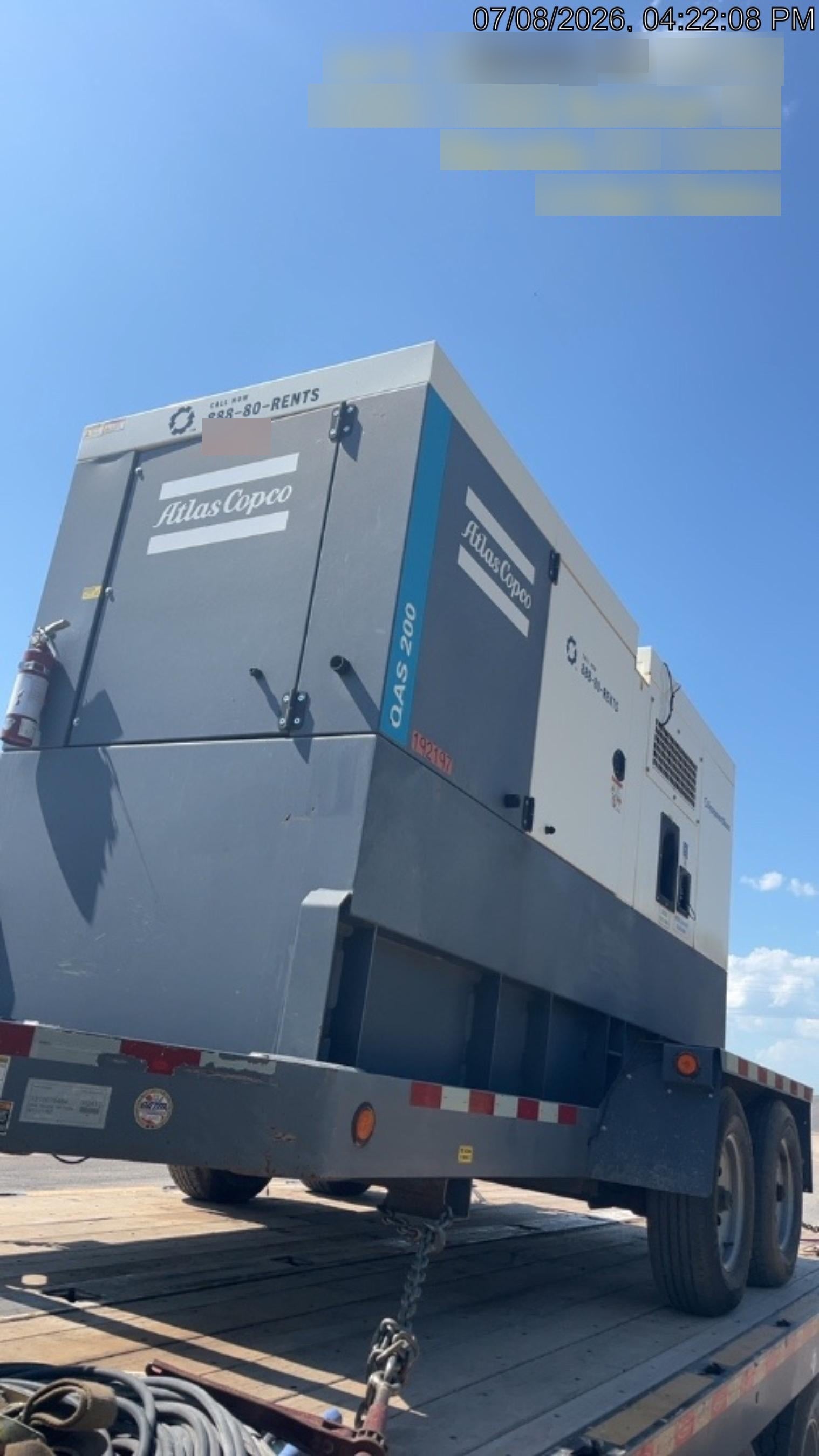 2021 ATLAS COPCO QAS200