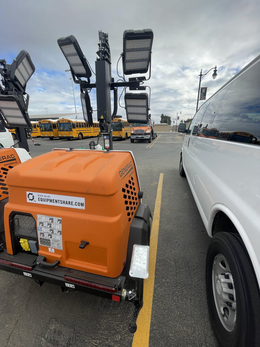 2023 Generac MLT2 Diesel, Flex Switch 120V Input, Powerzone Controller, (4) 320W LED Lights, 4kW Generator, 39.9 Gal Fuel Tank, 2" Ball, T3