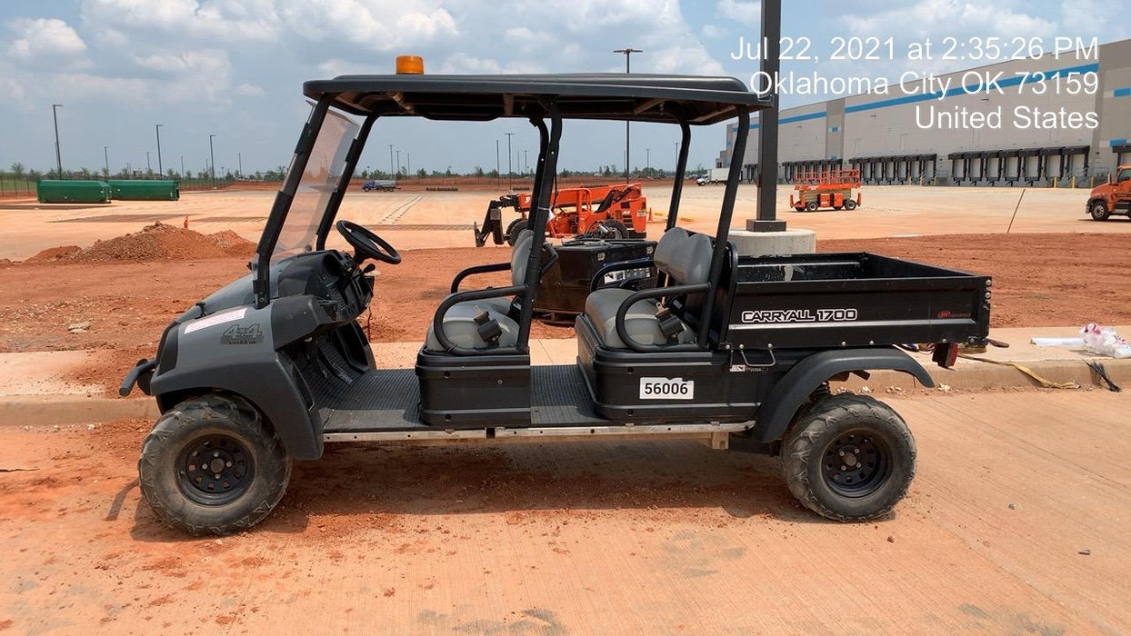 2019 Club Car CA1700D Diesel, 4-Seat, ROPS, AWD w/None