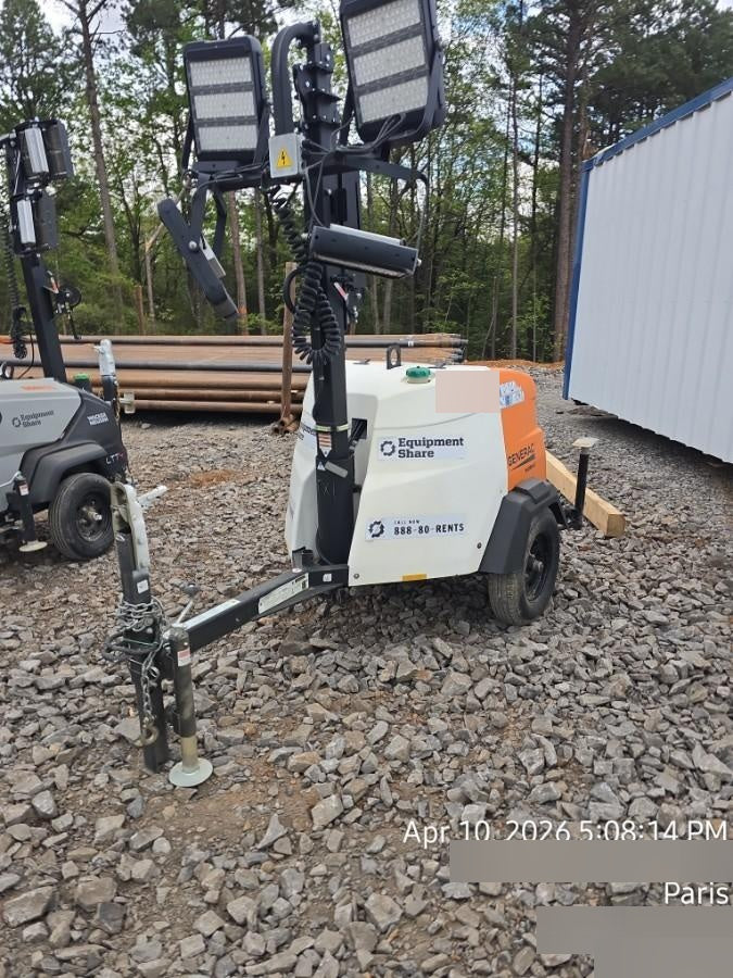 2024 Generac MLT2 Diesel, Flex Switch 120V Input, Powerzone Controller, 
(4) 320W LED Lights, 4kW Generator, 39.9 Gal Fuel Tank, 2" Ball, T3
