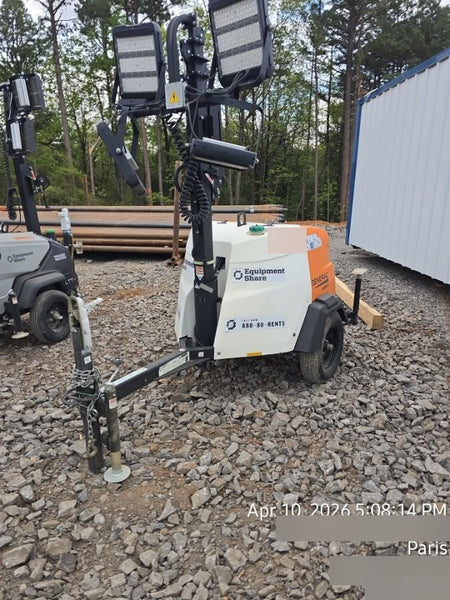 2024 Generac MLT2 Diesel, Flex Switch 120V Input, Powerzone Controller, 
(4) 320W LED Lights, 4kW Generator, 39.9 Gal Fuel Tank, 2" Ball, T3
