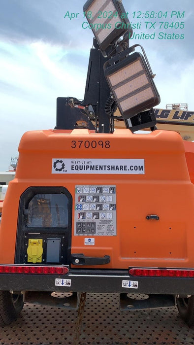 2024 Generac MLT2 Diesel, Flex Switch 120V Input, Powerzone Controller, 
(4) 320W LED Lights, 4kW Generator, 39.9 Gal Fuel Tank, 2" Ball, T3