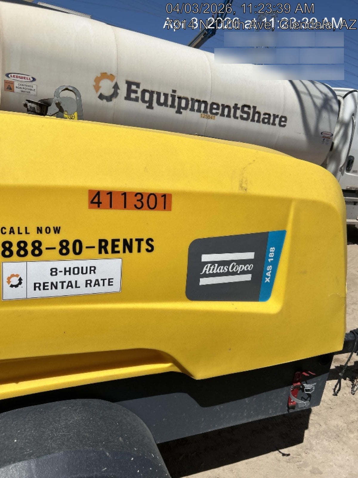 2024 ATLAS COPCO XAS188 CWK