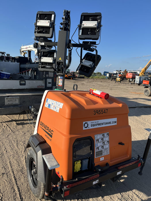 2024 Generac MLT2 Diesel, Flex Switch 120V Input, Powerzone Controller, 
(4) 320W LED Lights, 4kW Generator, 39.9 Gal Fuel Tank, 2" Ball, T3