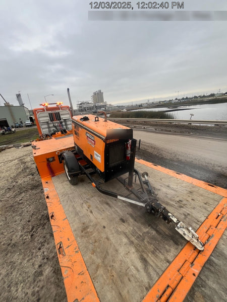 2021 Lincoln Electric Vantage 322 Vantage 322 Ready Pak 3 w/ Decals, ORANGE (includes trailer, cable rack, fender light kit) NO Telematics