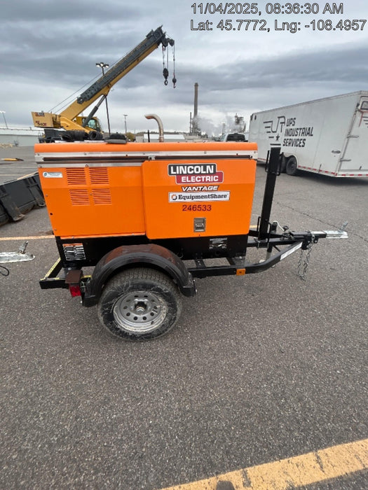 2022 Lincoln Electric LE400 Kubota V1505, Trlr, Cable Rack, Light Kit, ES Decals, T3