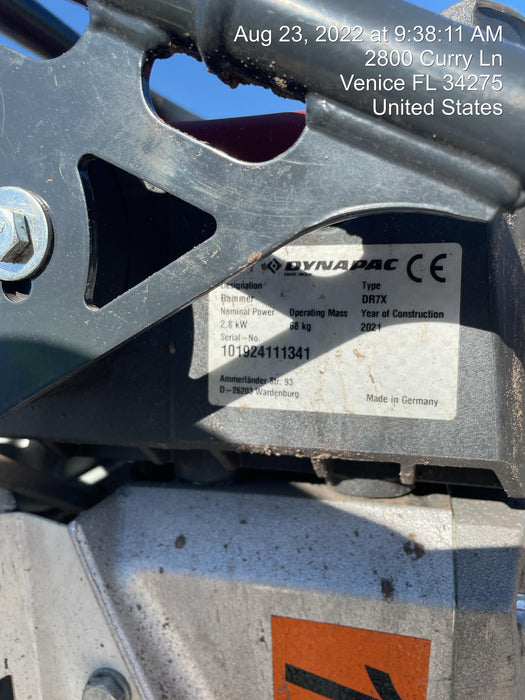 2021 DYNAPAC DR7X