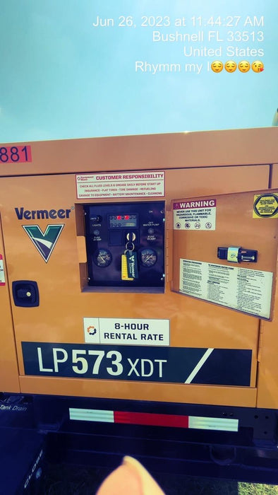 2023 Vac-Tron LP573XDT T4 Koehler Diesel Engine, 500 Gallon Debris Tank, x2 100 Gallon Water Tanks