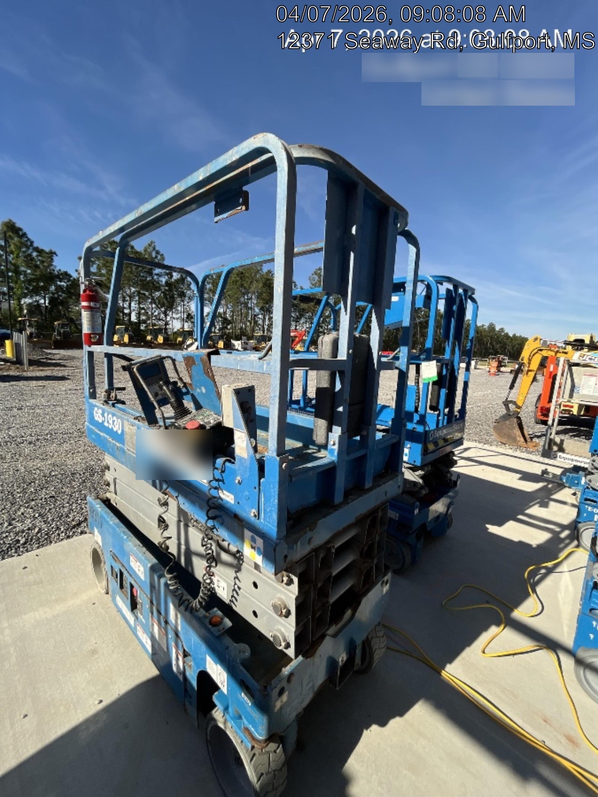 2019 Genie GS-1930 Fixed Rails with Chain Entry