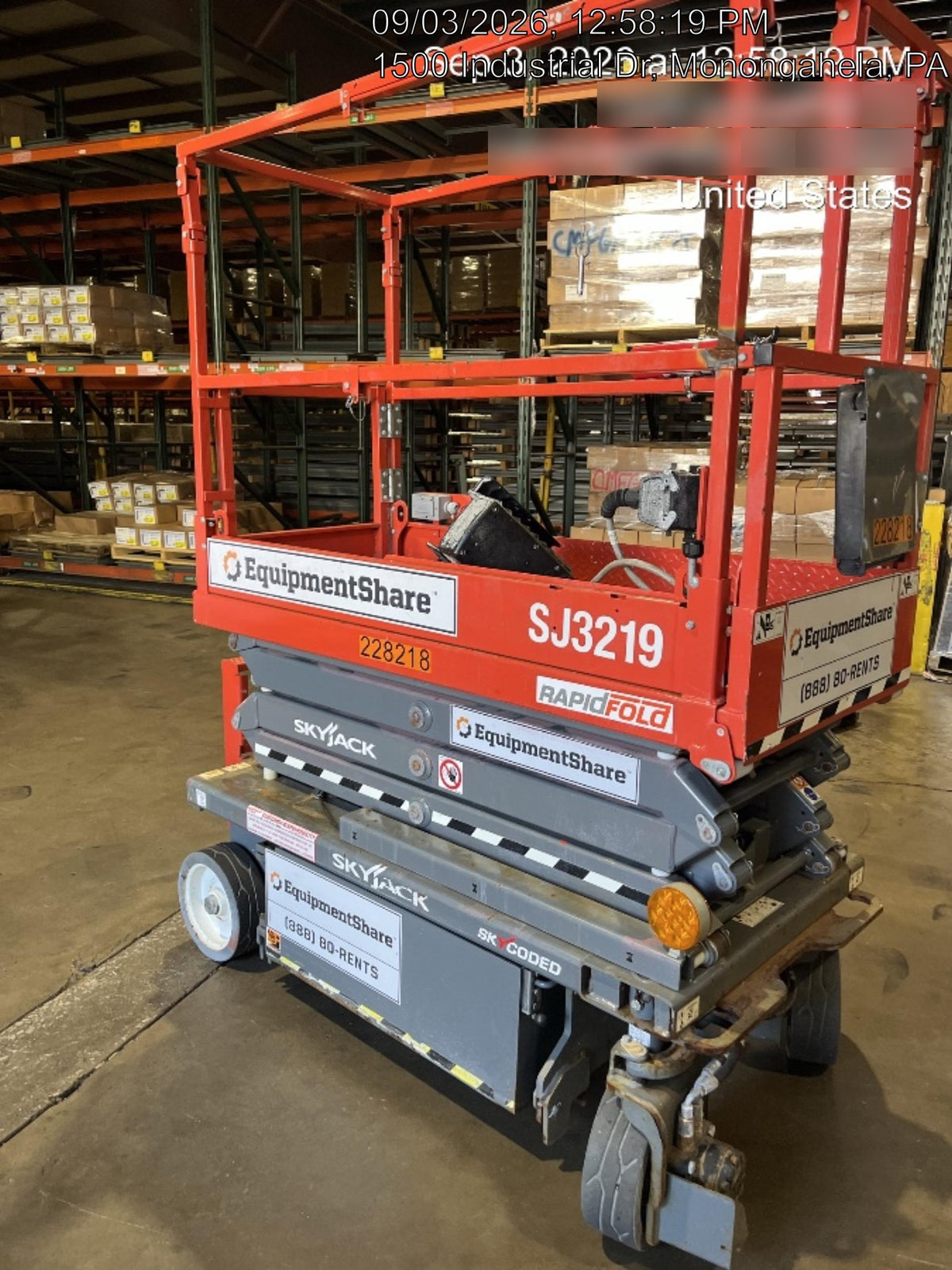 2022 SKYJACK SJ3219