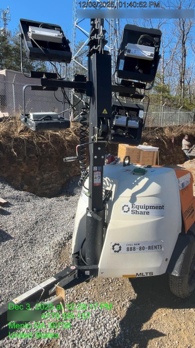 2023 Generac MLT2 Diesel, Flex Switch 120V Input, Powerzone Controller, 
(4) 320W LED Lights, 4kW Generator, 39.9 Gal Fuel Tank, 2" Ball, T3