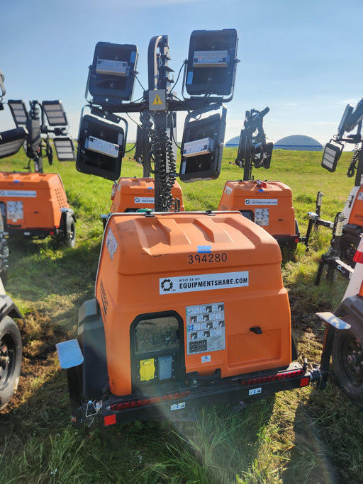 2024 Generac MLT2 Diesel, Flex Switch 120V Input, Powerzone Controller, 
(4) 320W LED Lights, 4kW Generator, 39.9 Gal Fuel Tank, 2" Ball, T3