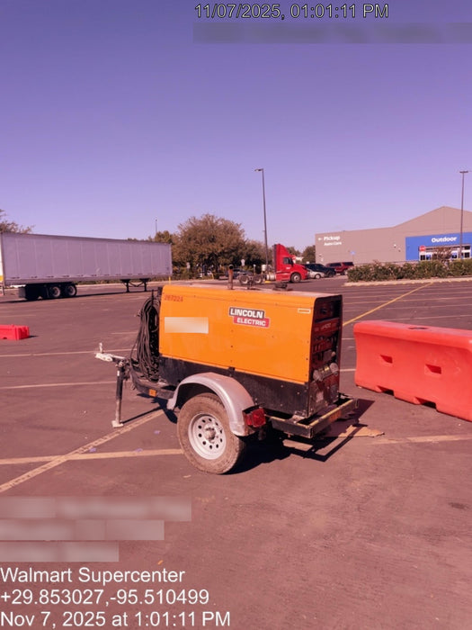 2022 Lincoln Electric LE400 Kubota V1505, Trlr, Cable Rack, Light Kit, ES Decals, T3