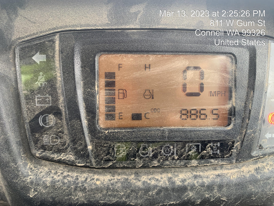 2021 Kubota RTV-X1140W-H Plastic Canopy, Windshield Acrylic Clear, LED Strobe Light, Wire Harness Kit, Back up Alarm