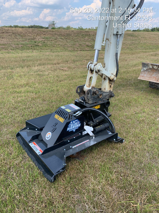 2022 BLUE DIAMOND 42" Brush Cutter, Mini Excavator