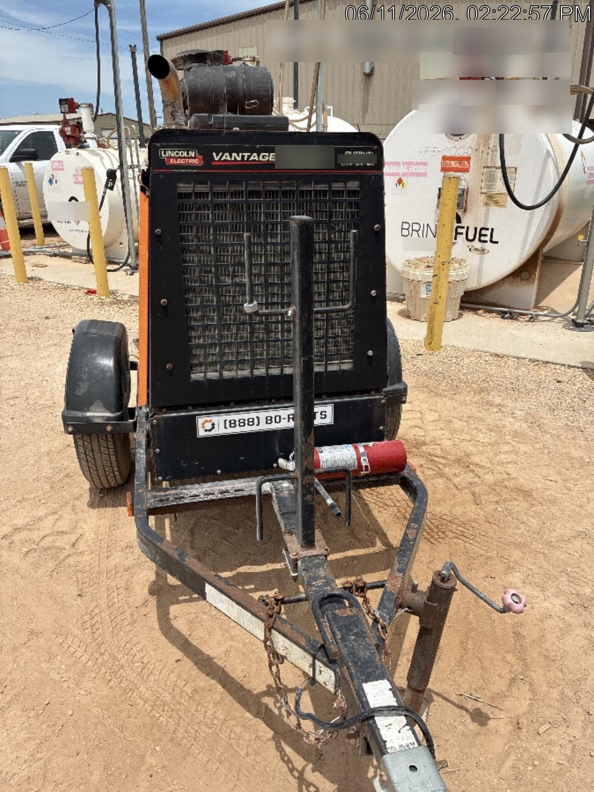 2021 Lincoln Electric Vantage 549X VANTAGE 549X READY-PAK 3 (EQUIPMENTSHARE)