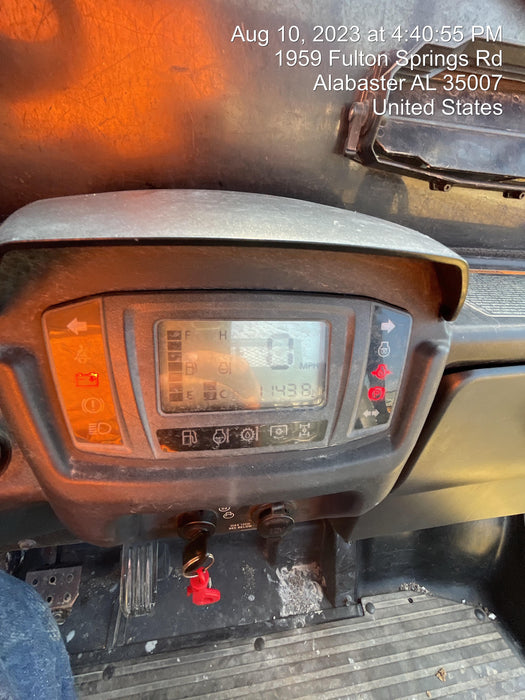 2020 Kubota RTV-X1140WL-H 4 Passenger cart with Plastic canopy, windshield, strobe light, harness, and backup alarm